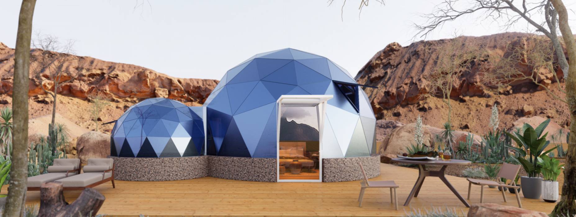 京口区球形智能光伏玻璃星空房